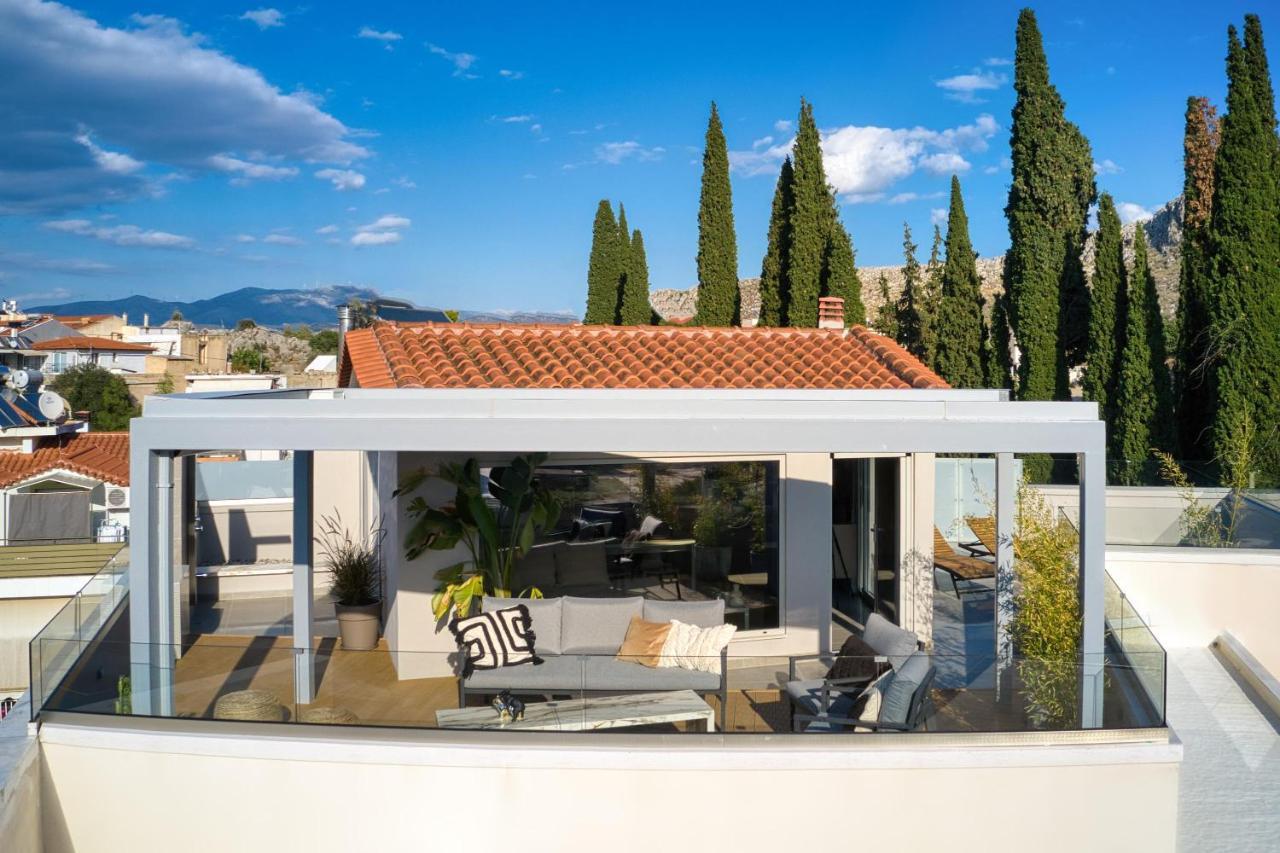 Ferienwohnung Chameleon Premium Loft Nafplio Exterior foto