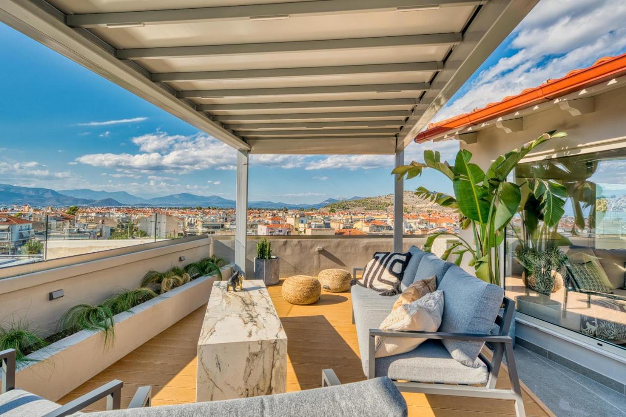 Ferienwohnung Chameleon Premium Loft Nafplio Exterior foto