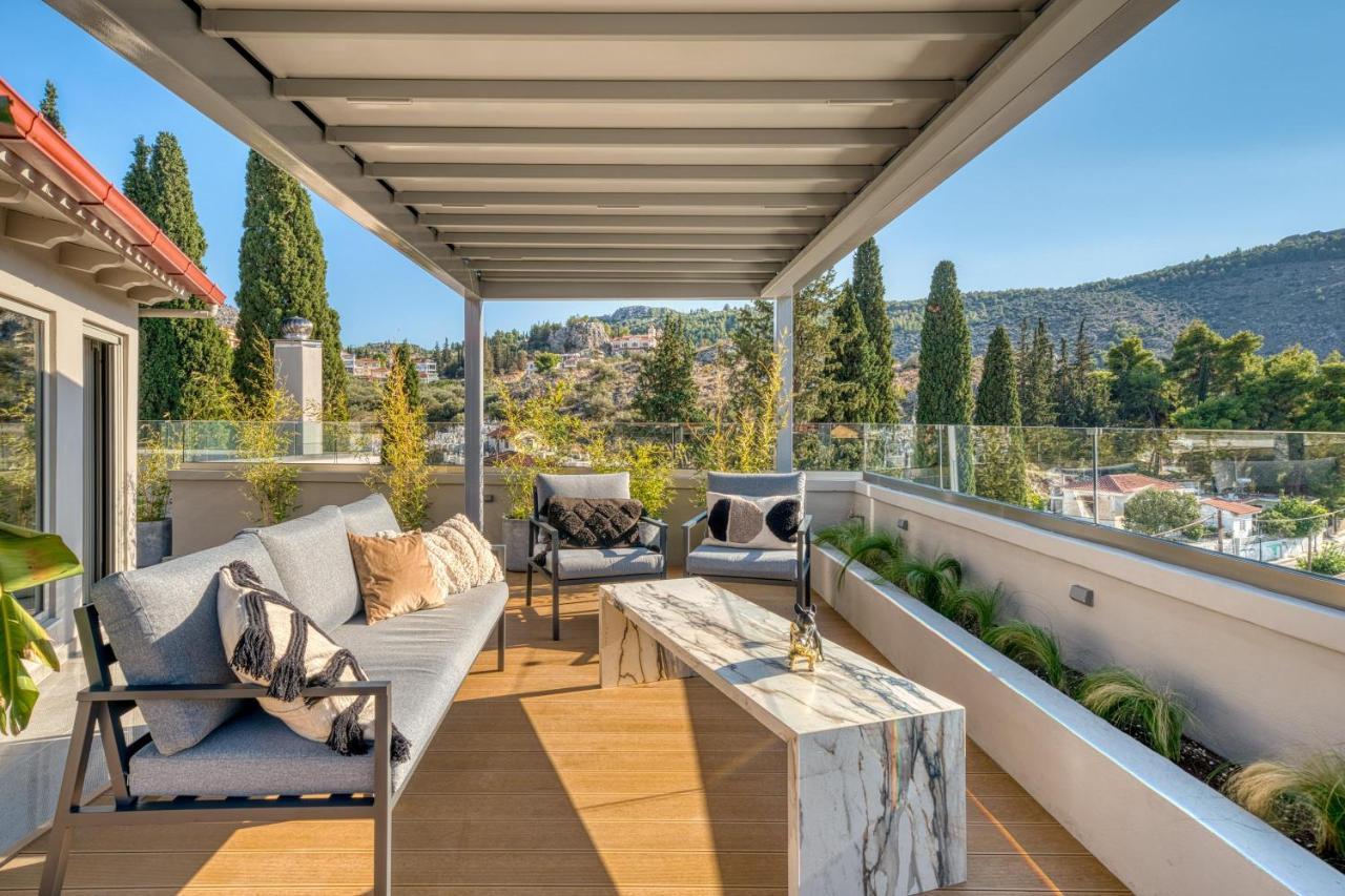 Ferienwohnung Chameleon Premium Loft Nafplio Exterior foto